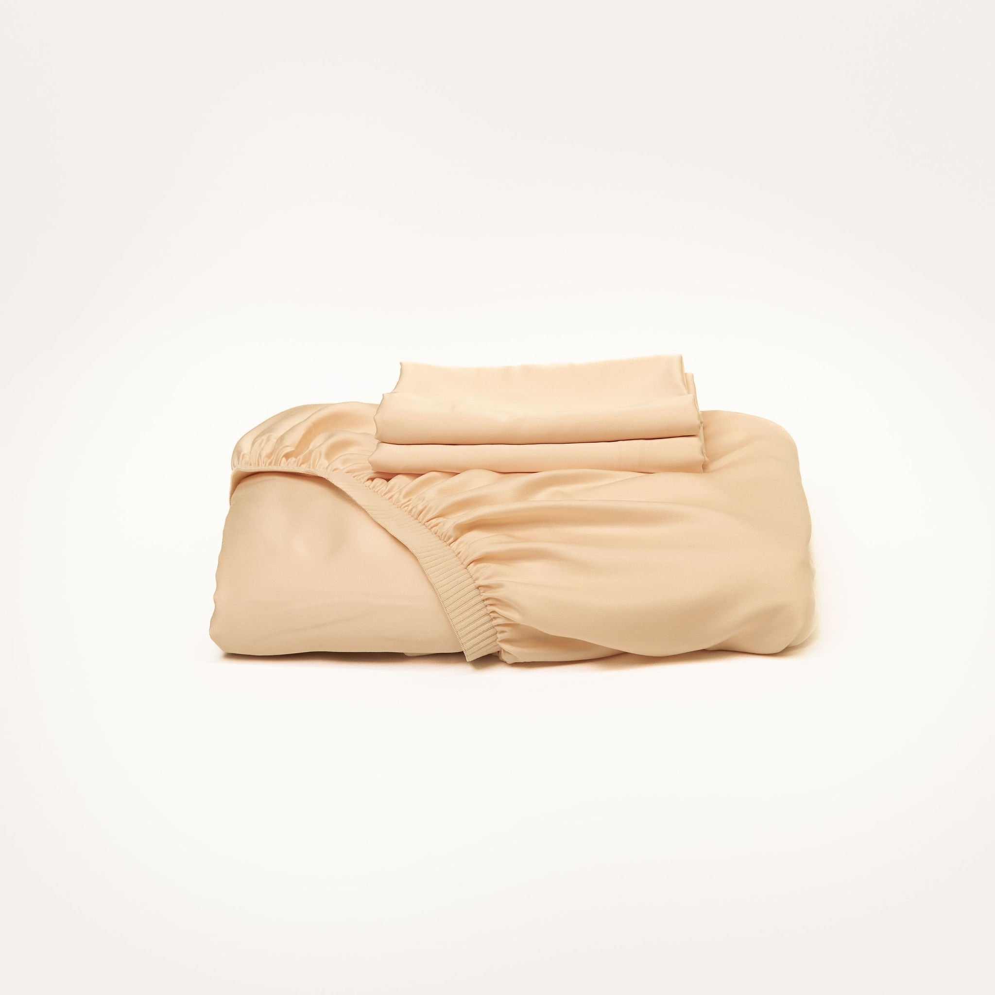 Bamboo Fitted Sheet & Pillowslips Bellini [PREORDER] Mulberry Threads