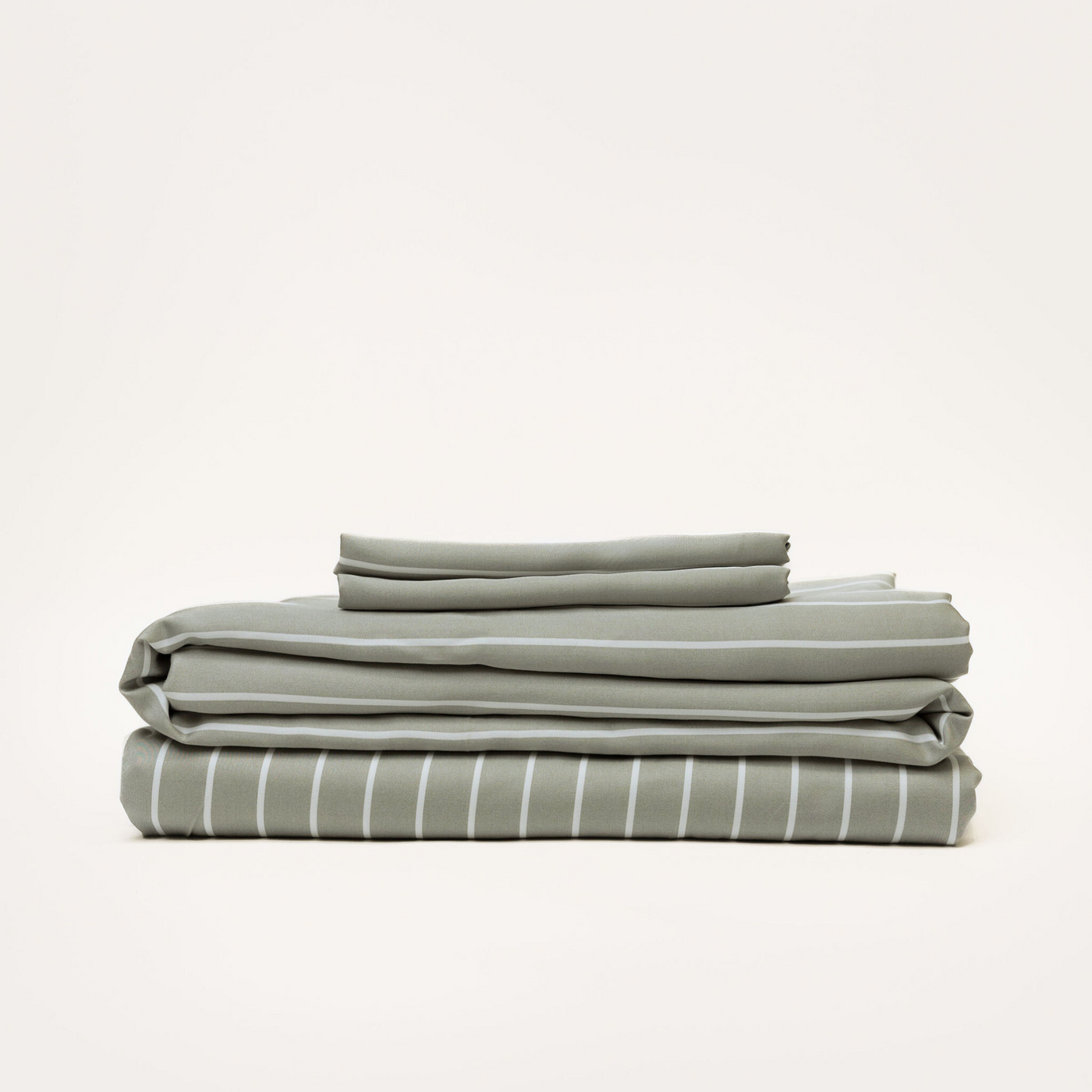 Bamboo Sheet Set - Olive Stripe [PRE-ORDER]