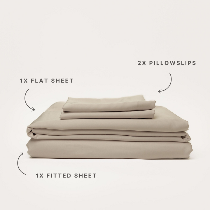 Bamboo Sheet Set - Shell