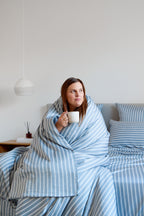 Bay Stripe Bamboo Quilt Cover