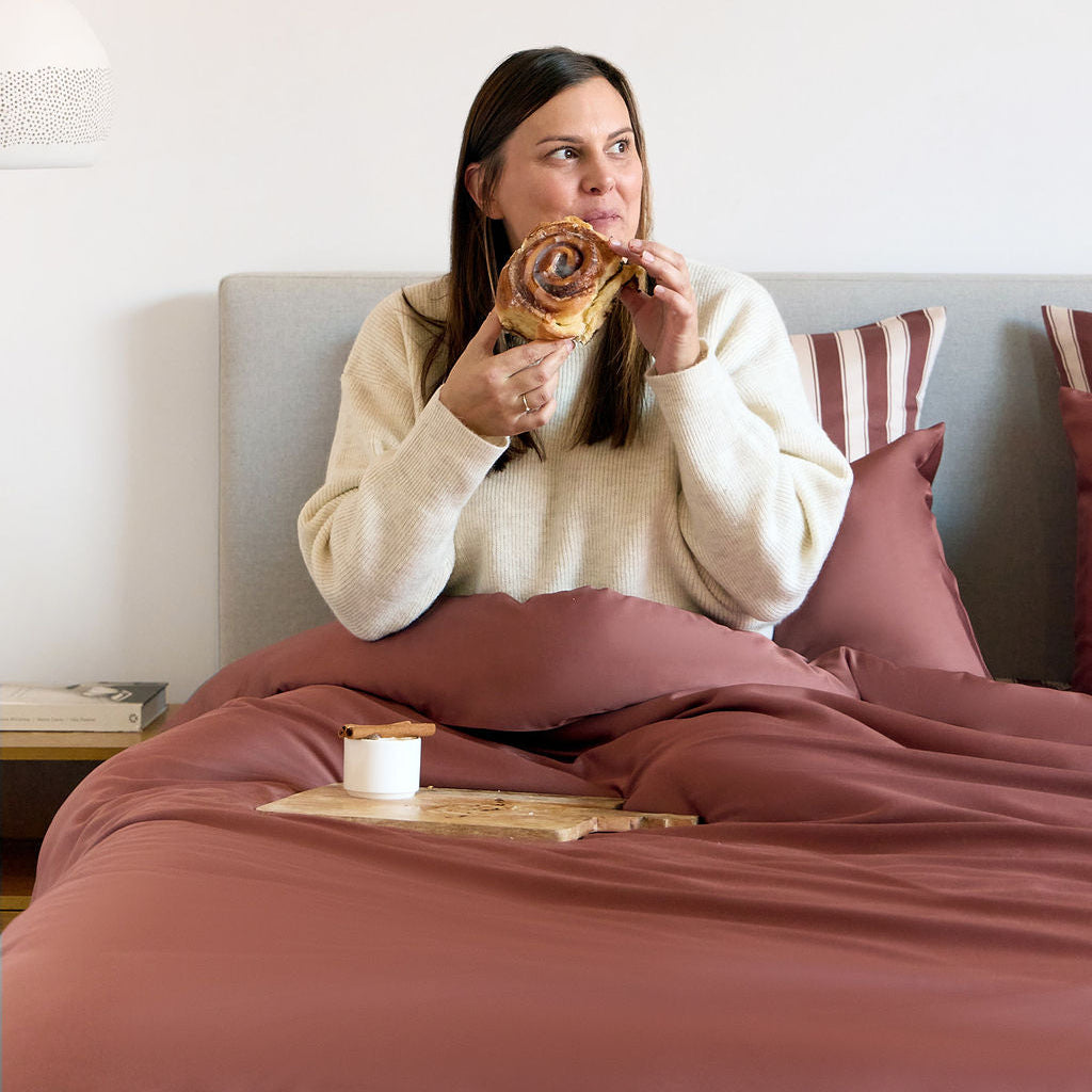 Cinnamon Bamboo Quilt Cover