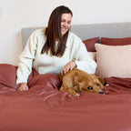 Cinnamon Bamboo Quilt Cover