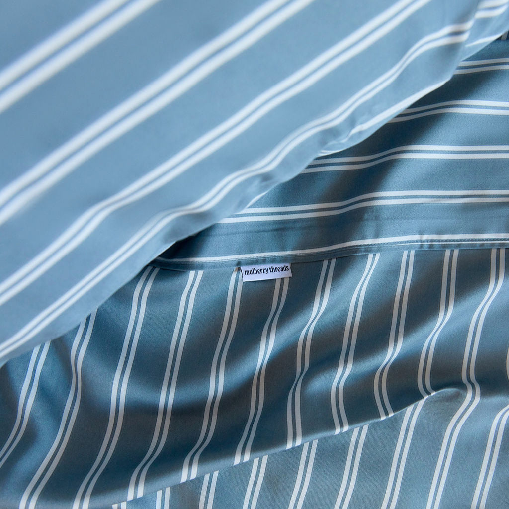 Bay Stripe Bamboo Sheet Set