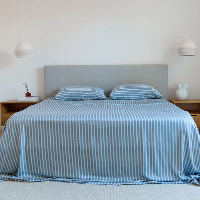 Bay Stripe Bamboo Sheet Set
