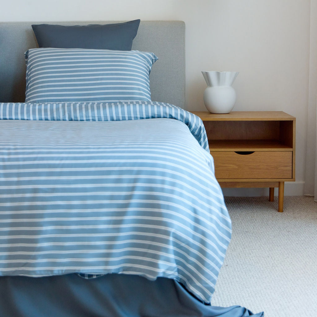 Bay Stripe Bamboo Pillowslip