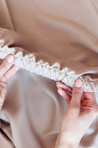 Latte Bamboo Fitted Sheet