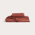 Cinnamon Bamboo Fitted Sheet Set