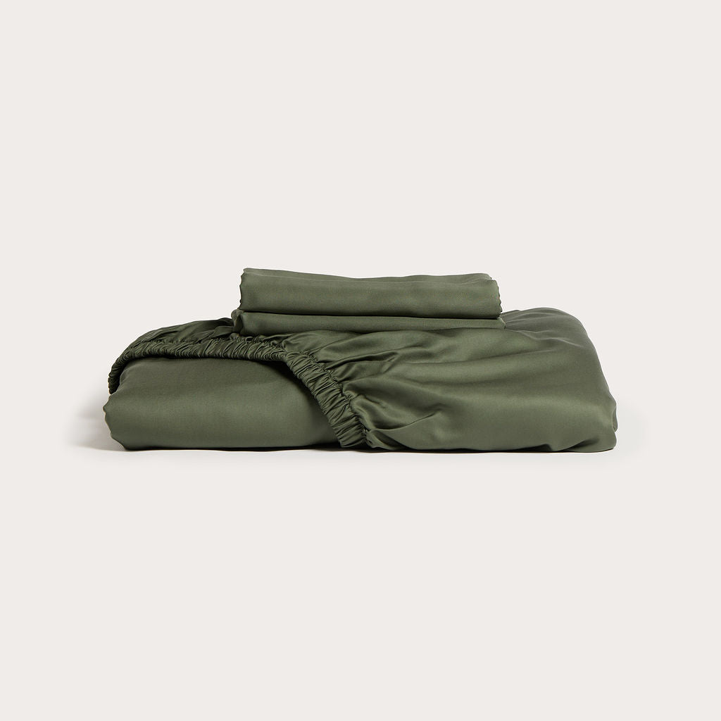Thyme Bamboo Fitted Sheet