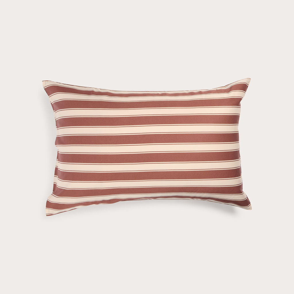Cinnamon Stripe Bamboo Pillowslip