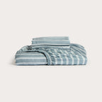 Bay Stripe Bamboo Fitted Sheet Set