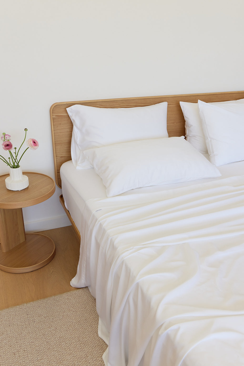 White Bamboo Sheet Set