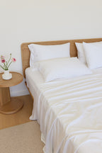 White Bamboo Sheet Set