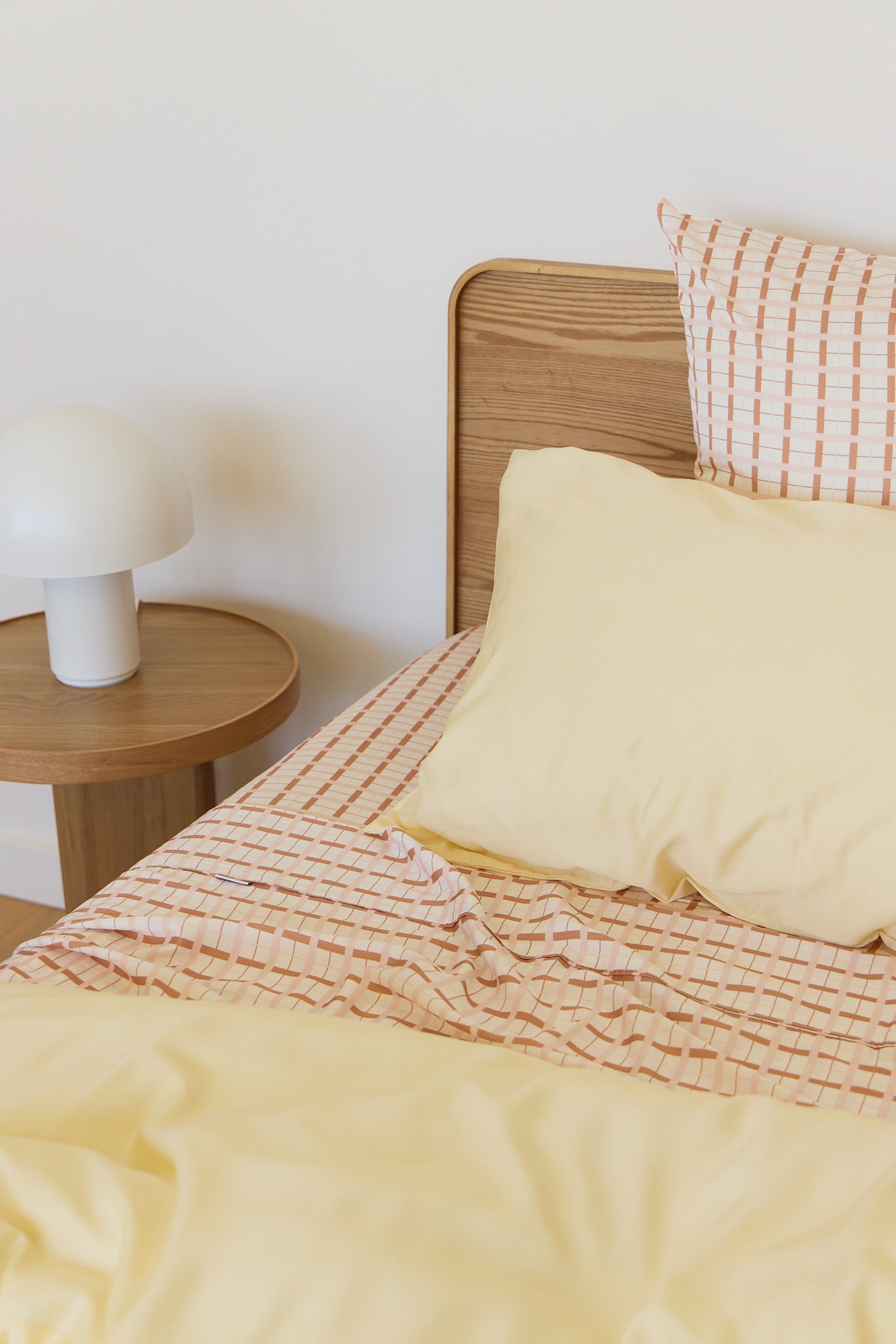 Maple Check Bamboo Sheet Set