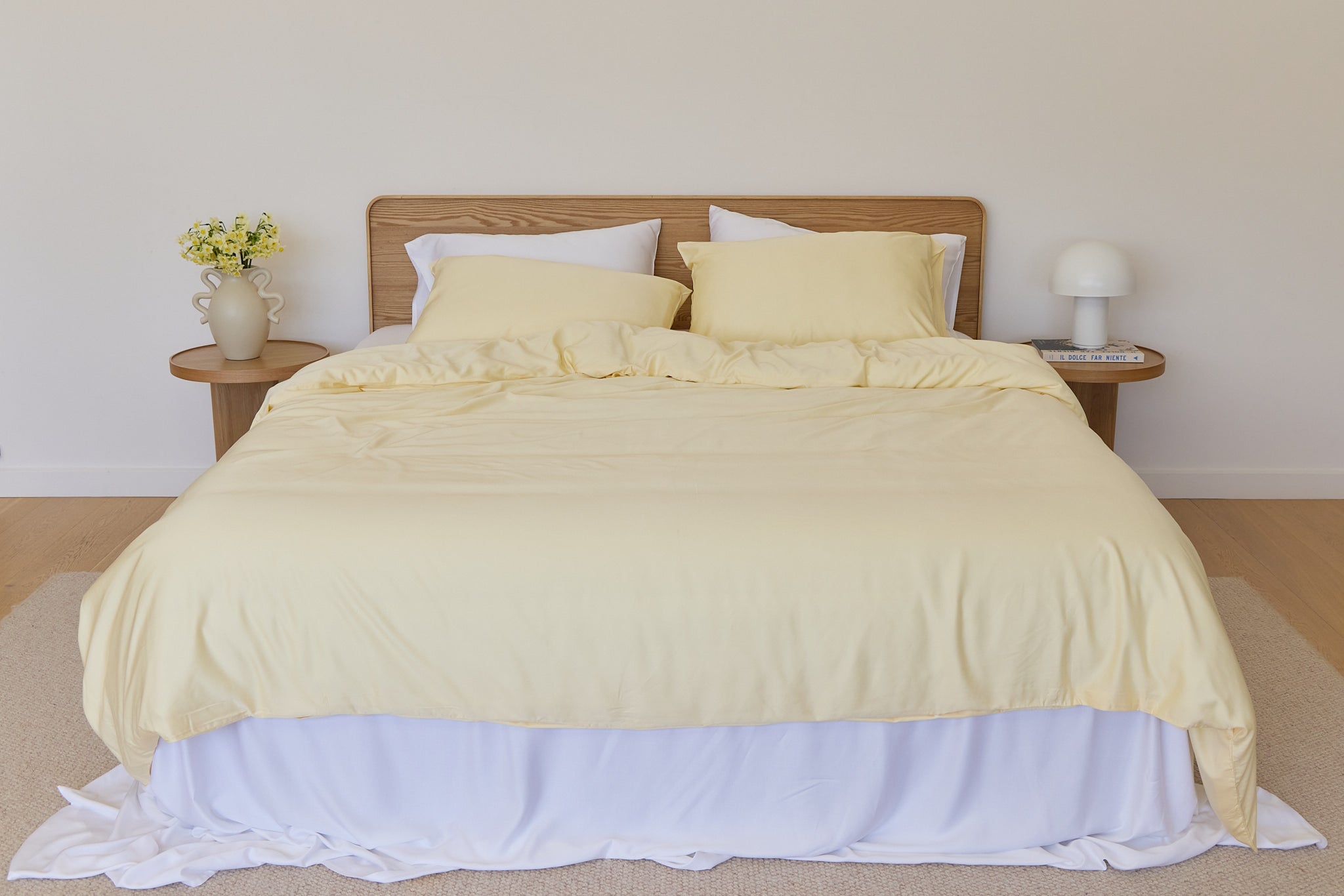 Butter Bamboo Quilt Cover