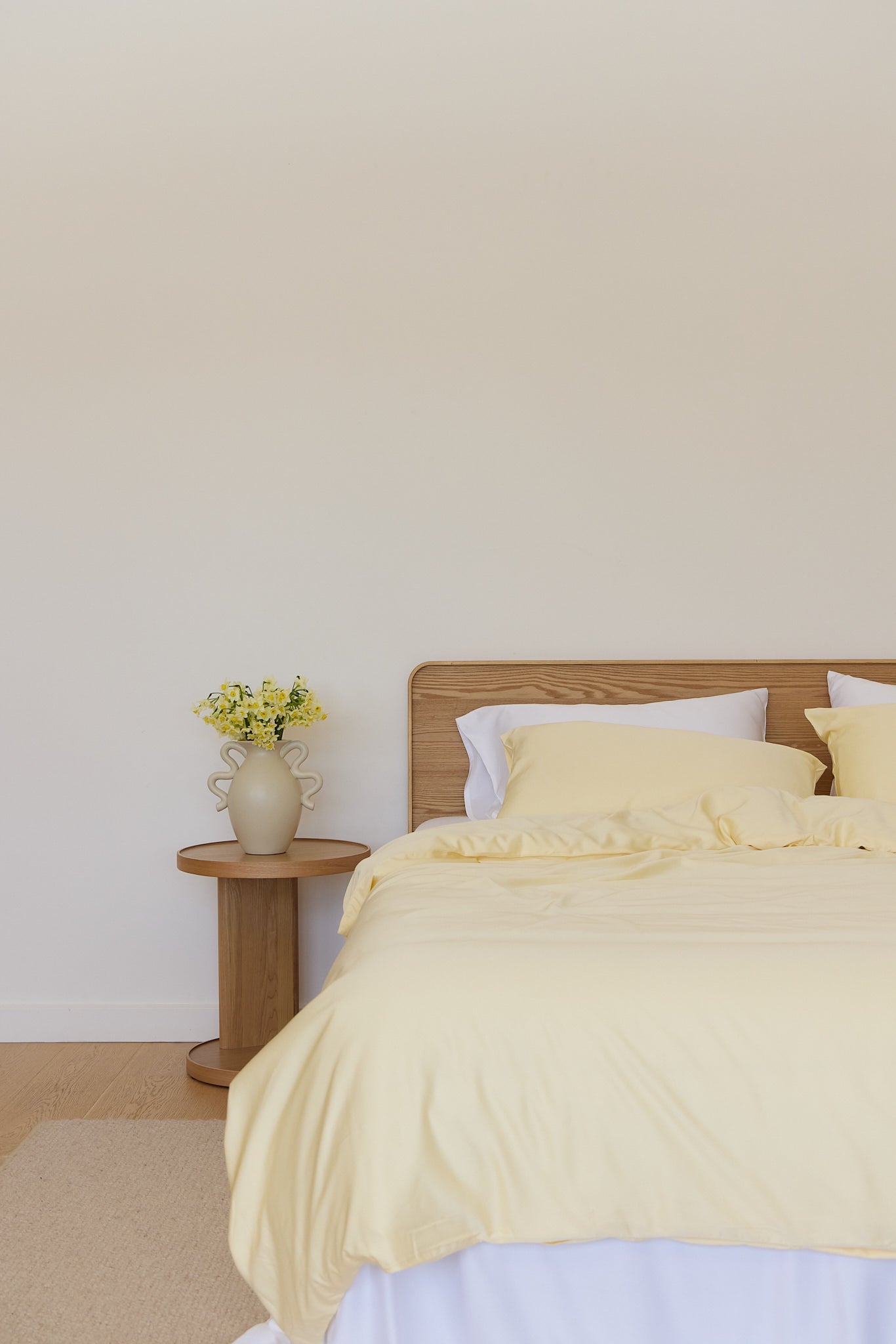 Butter Bamboo Quilt Cover