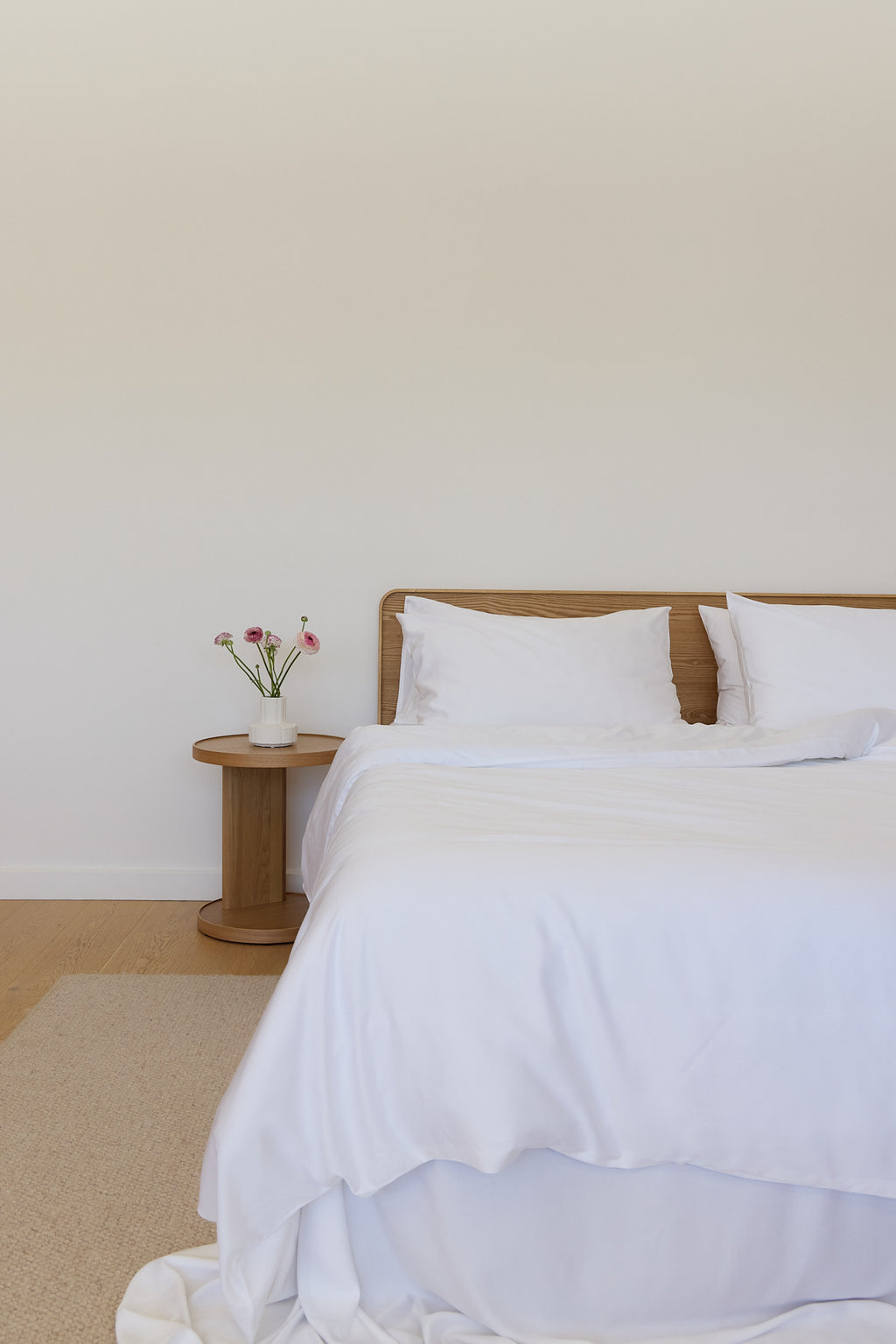 White Bamboo Sheet Set