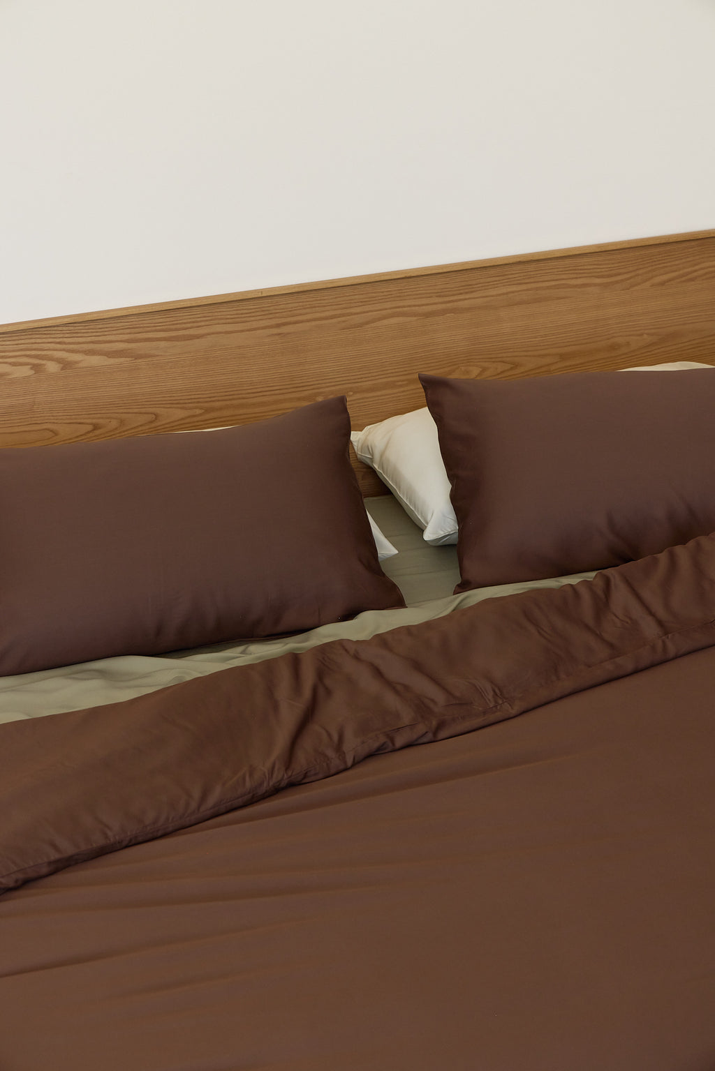 Chocolate Bamboo Quilt Cover
