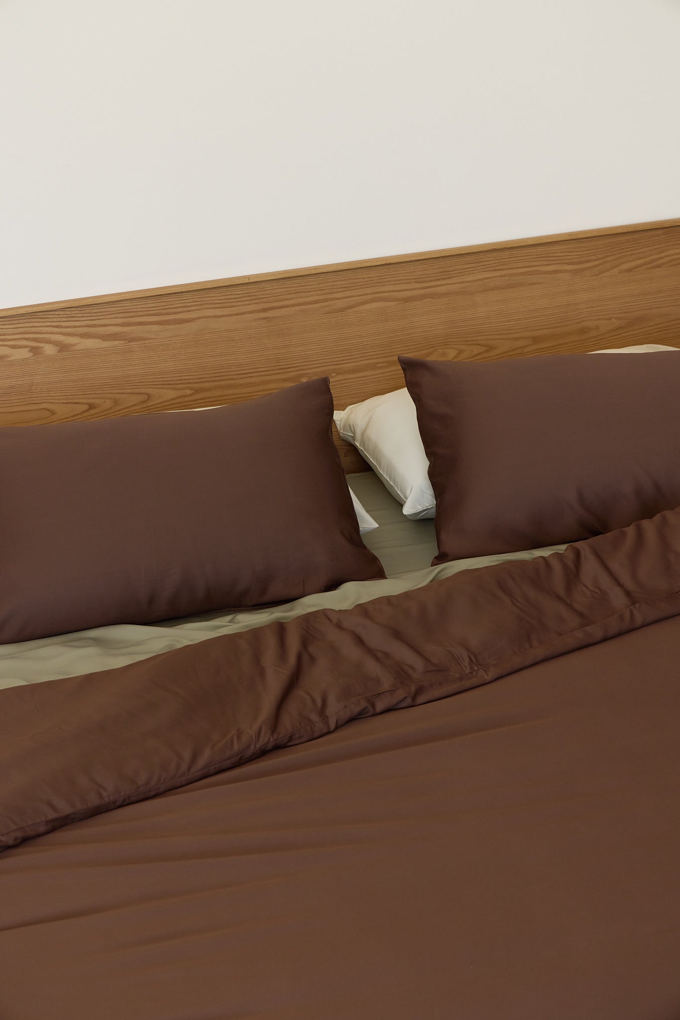 Chocolate Bamboo Quilt Cover