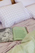 Mint Bamboo Quilt Cover