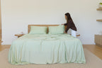 Mint Bamboo Sheet Set