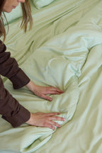 Mint Bamboo Fitted Sheet Set