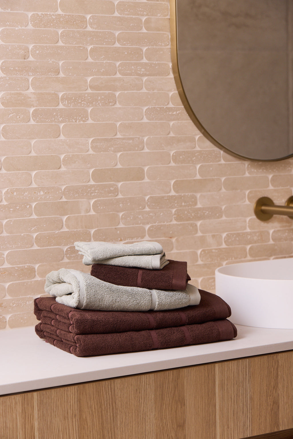 Roma Bath Towel Seafoam