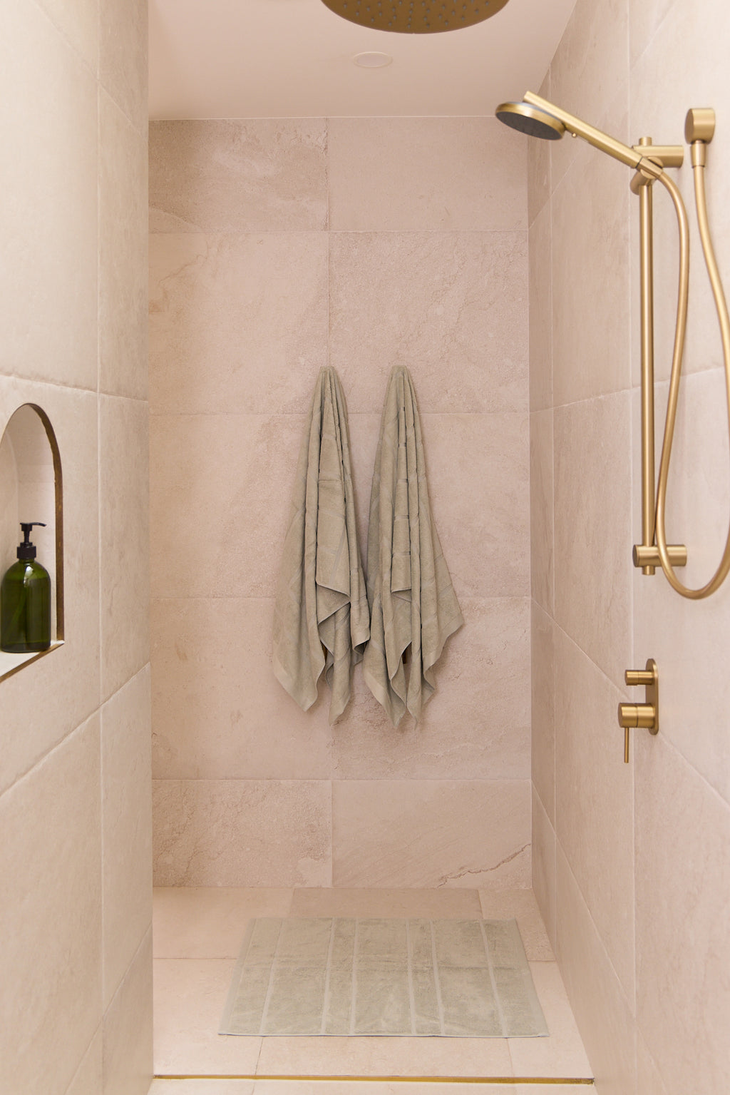 Roma Bath Mat Seafoam