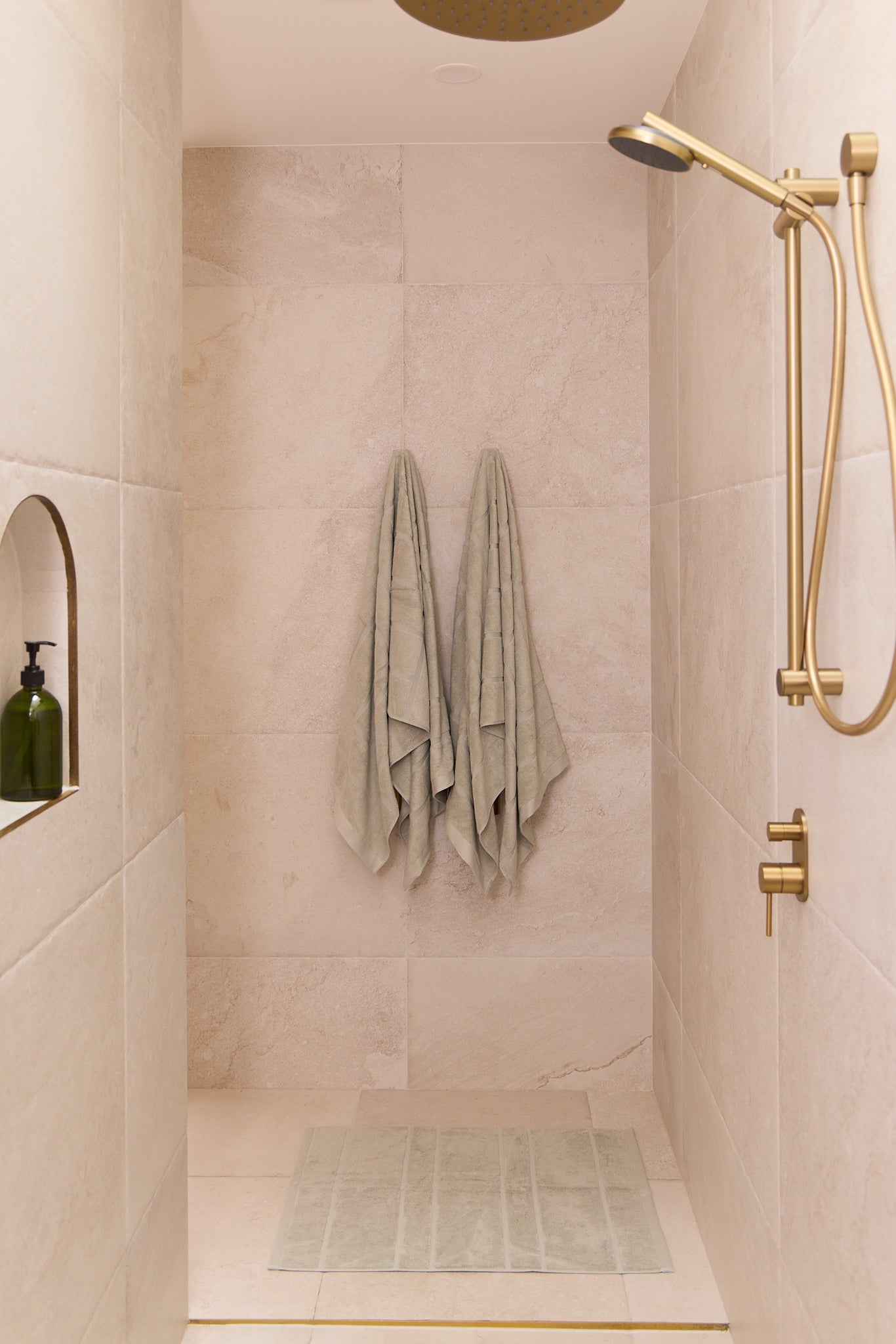 Roma Bath Mat Seafoam