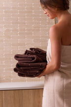 Roma Hand Towel Cocoa