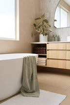 Roma Bath Sheet Seafoam