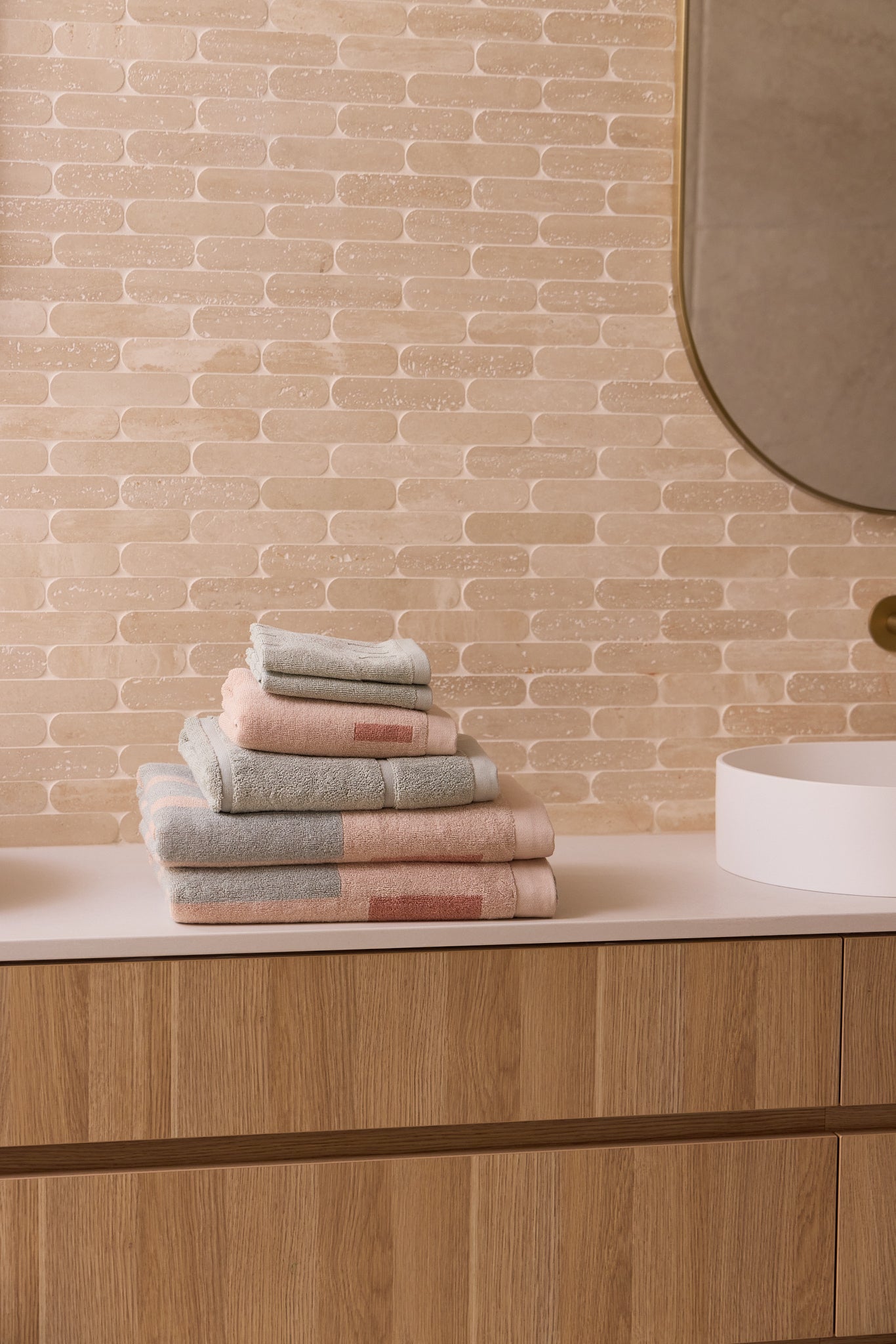 Roma Face Washer Seafoam