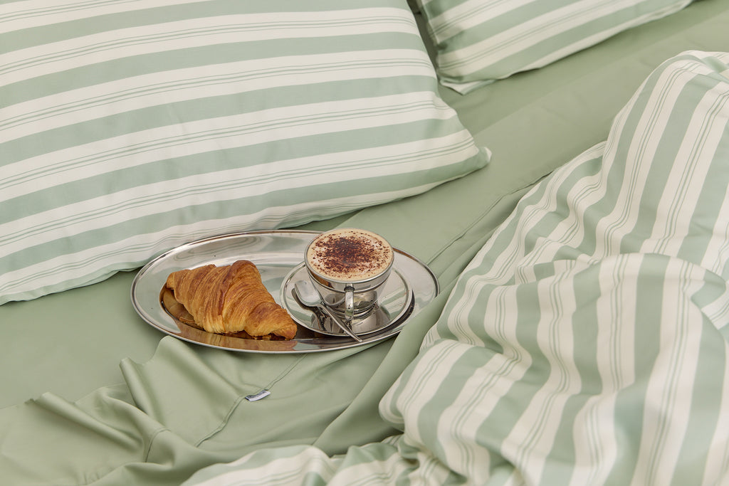 Pistachio Bamboo Fitted Sheet