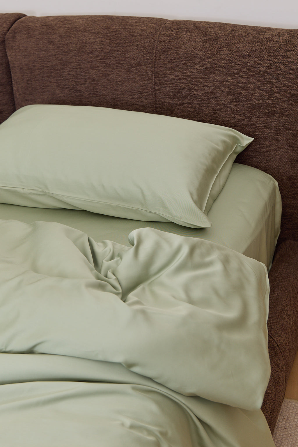 Pistachio Bamboo Fitted Sheet