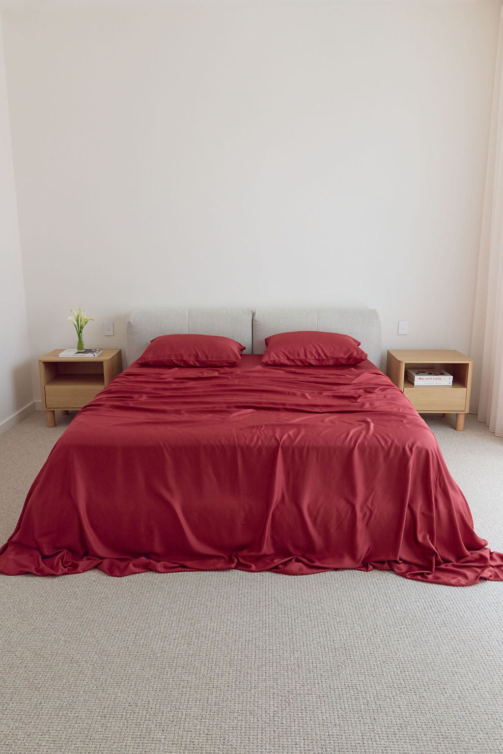 Cherry Bamboo Sheet Set