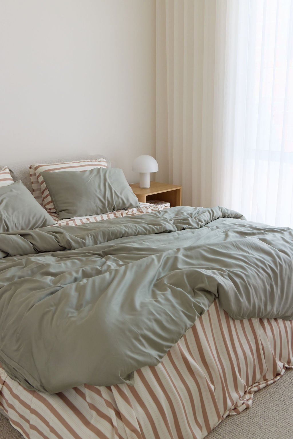 Haven Stripe Bamboo Sheet Set