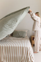 Haven Stripe Bamboo Sheet Set