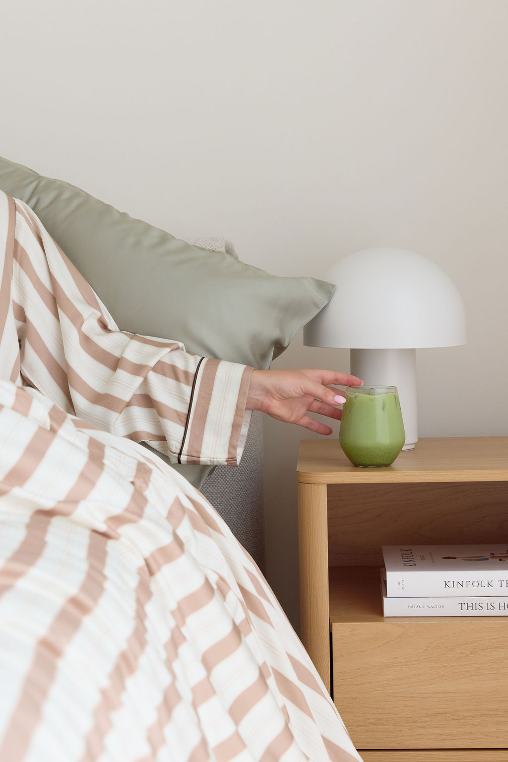 Haven Stripe Bamboo Quilt Cover