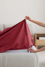 Cherry Bamboo Fitted Sheet