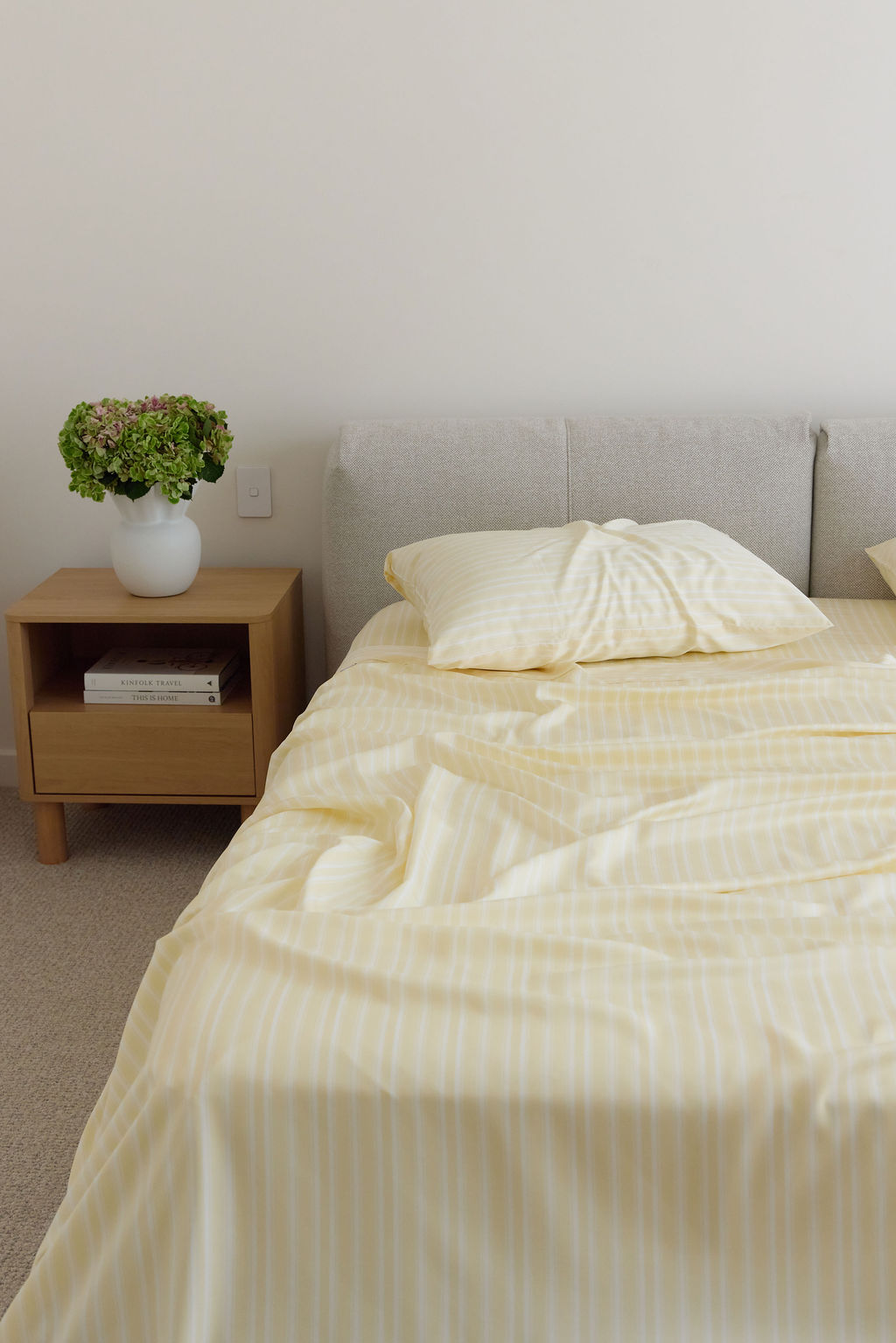 Butter Stripe Bamboo Sheet Set