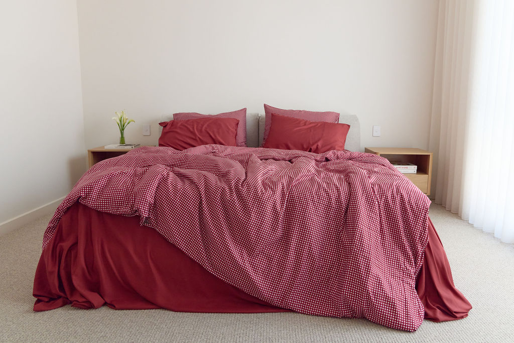 Cherry Bamboo Sheet Set