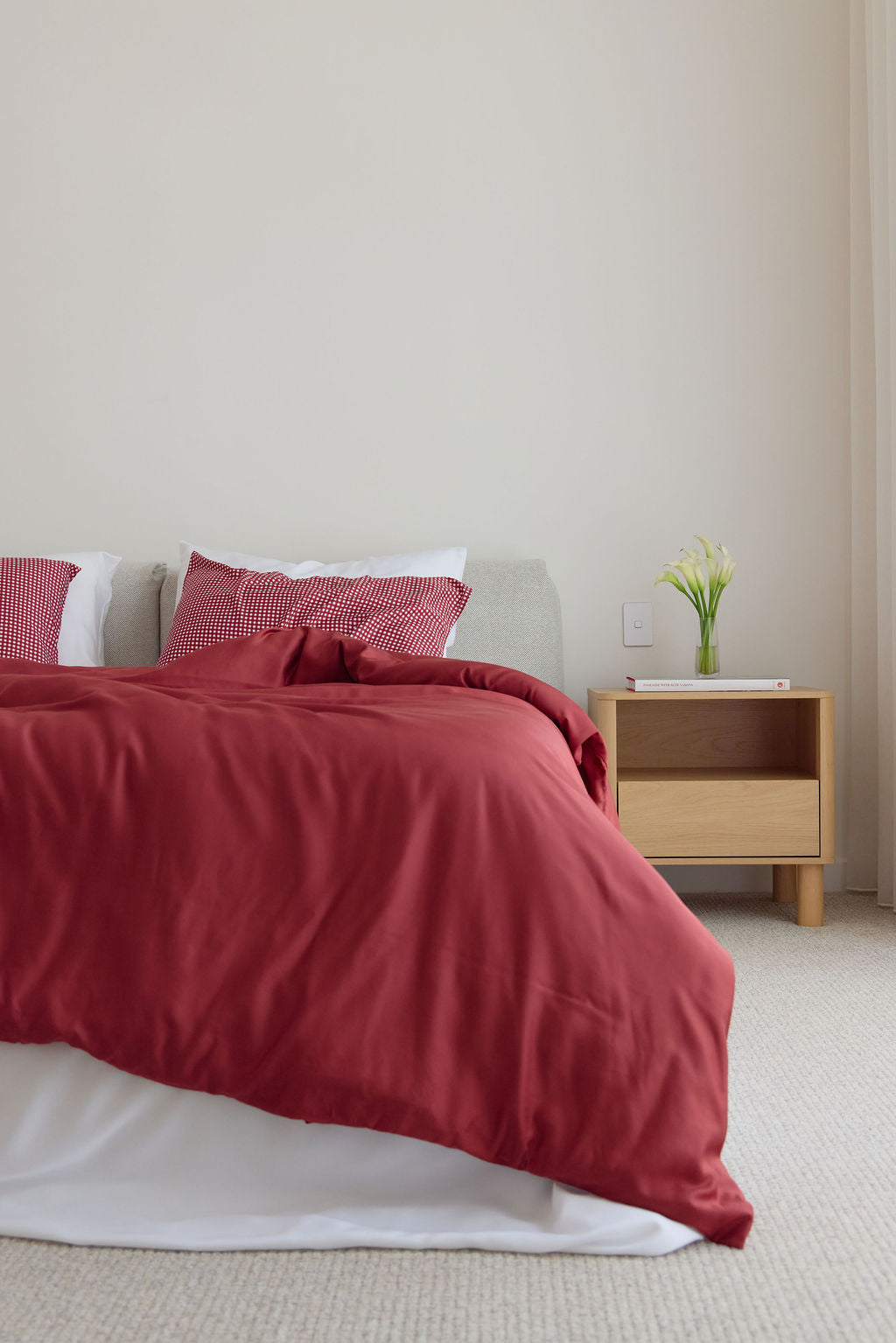 Cherry Bamboo Quilt Cover