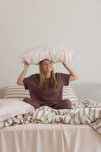 Haven Stripe Bamboo Quilt Cover