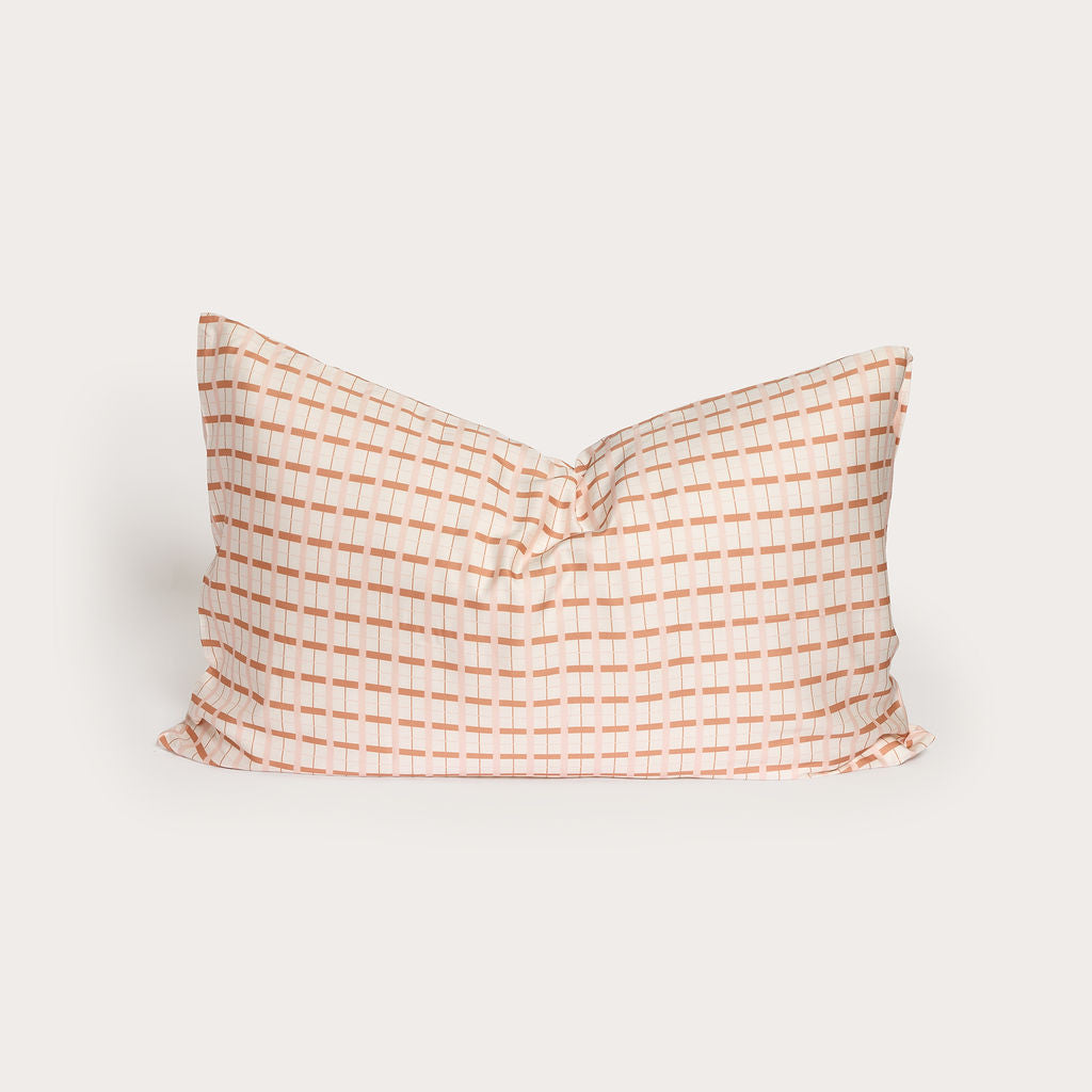 Maple Check Bamboo Pillowslip