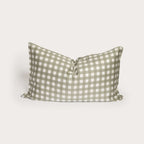 Moss Gingham Bamboo Pillowslip