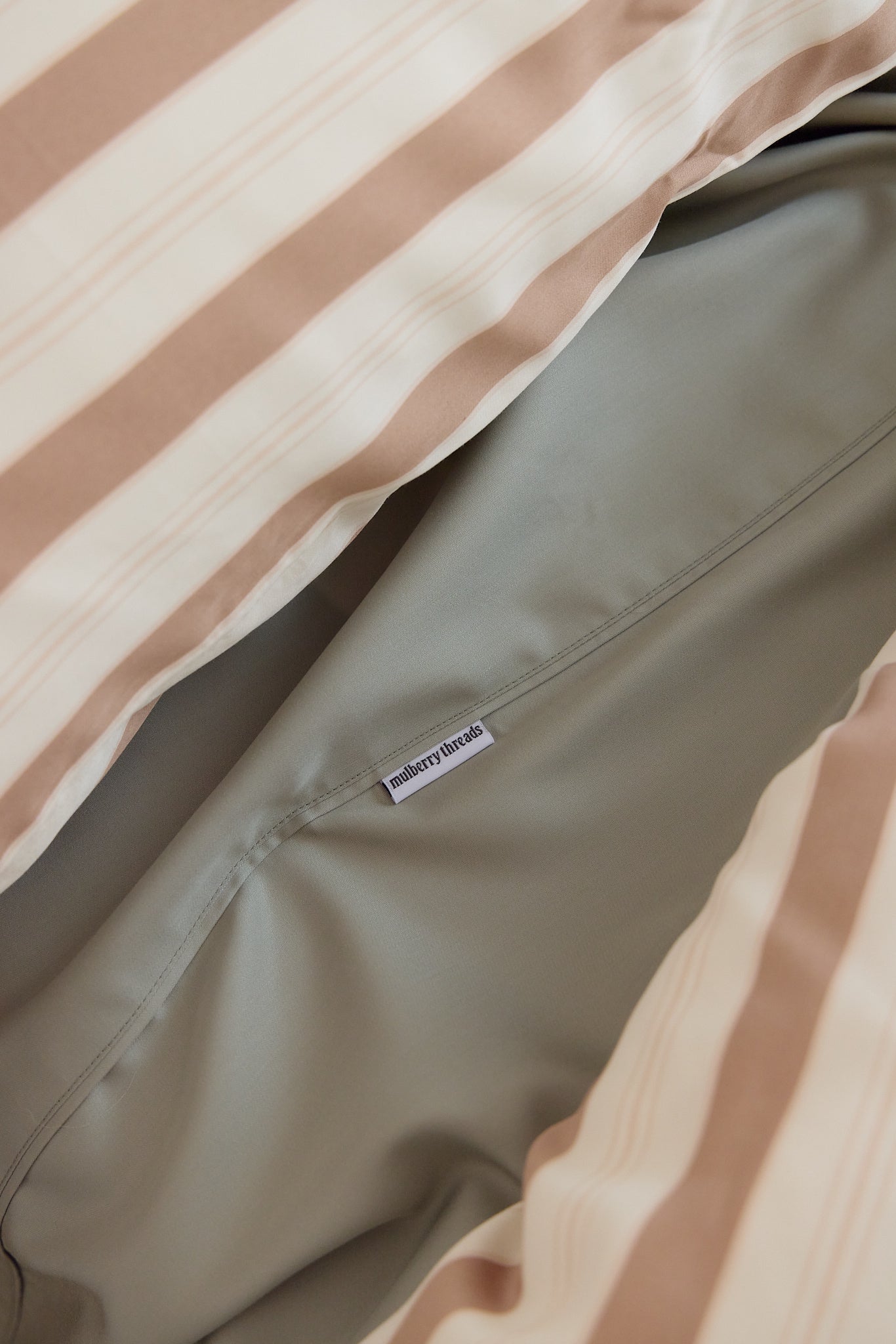 Haven Stripe Bamboo Quilt Cover
