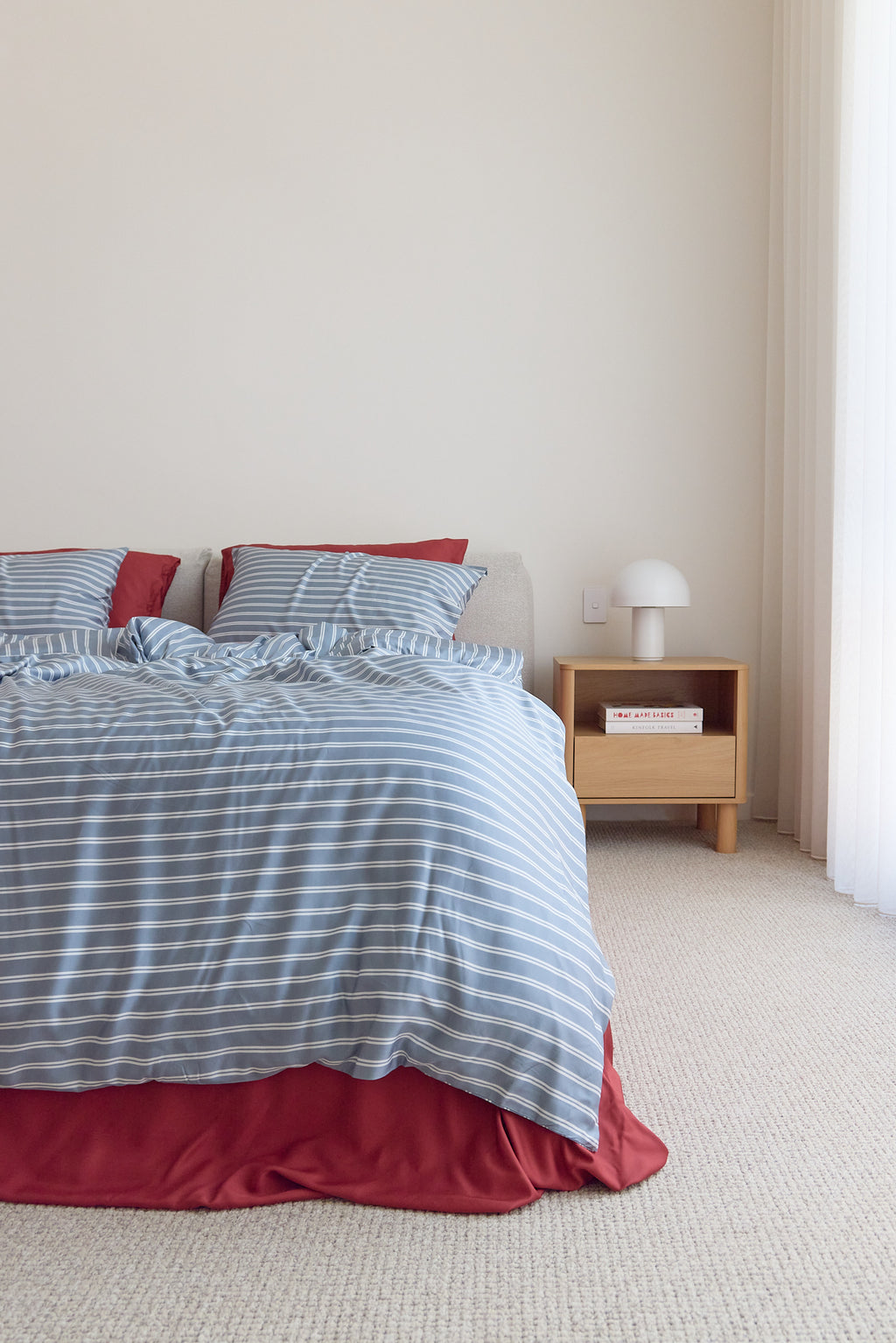 Bay Stripe Bamboo Quilt Cover