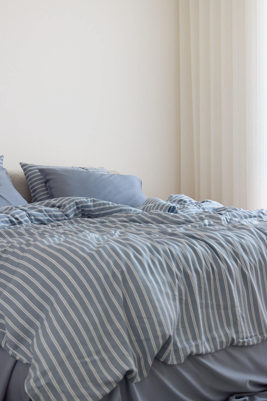 Bay Stripe Bamboo Quilt Cover