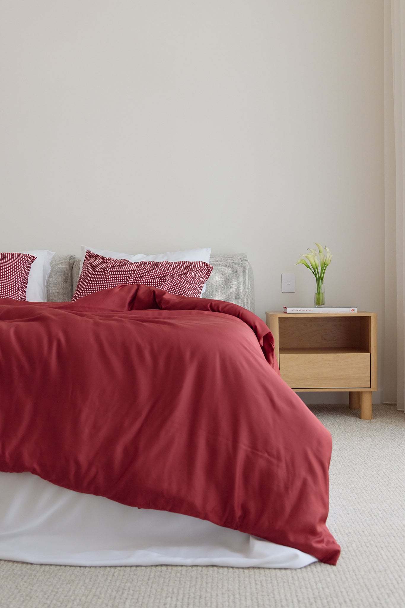 Cherry Bamboo Quilt Cover