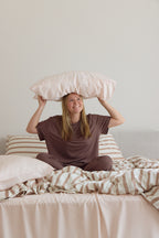 Haven Stripe Bamboo Quilt Cover