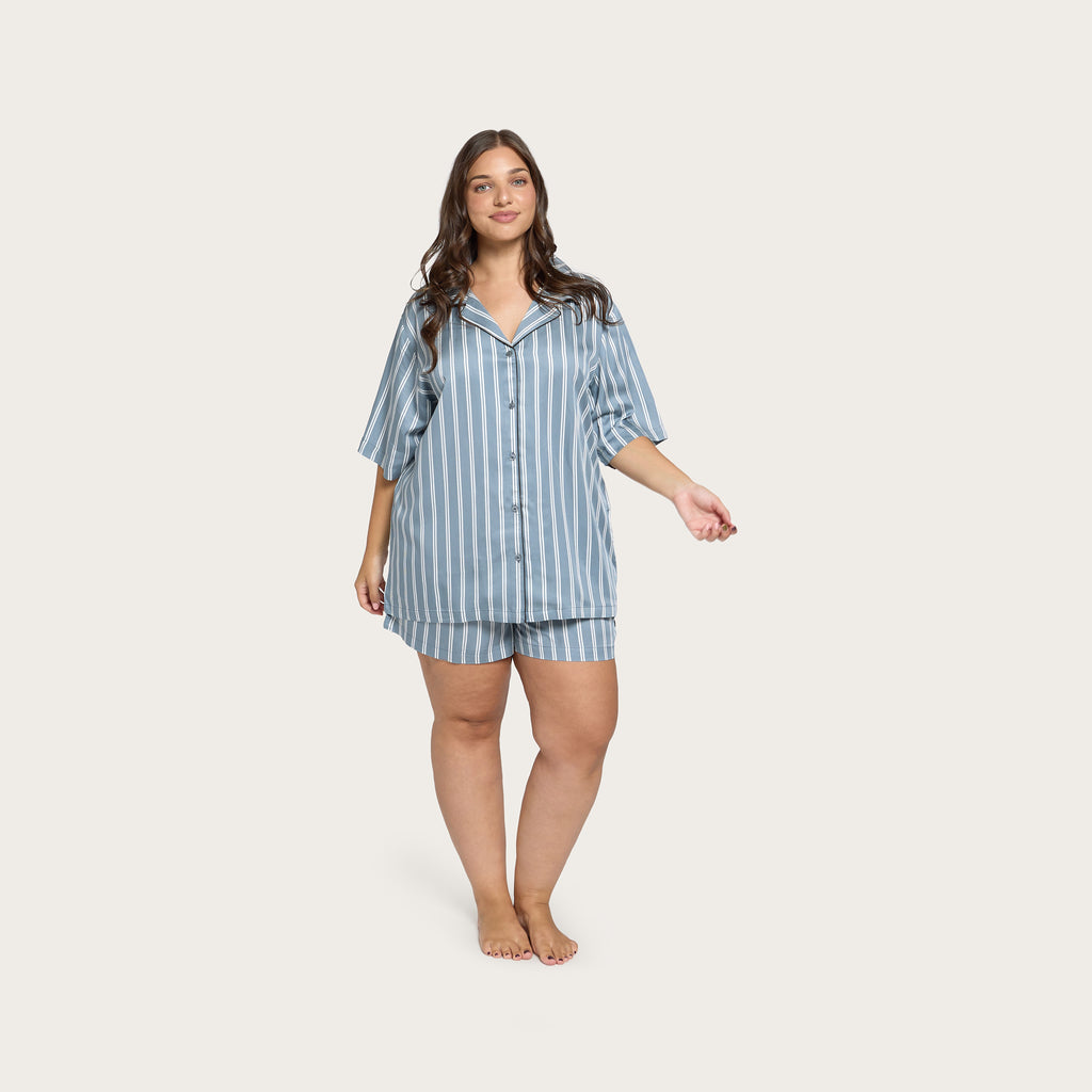 Bay Stripe Lottie Bamboo Short